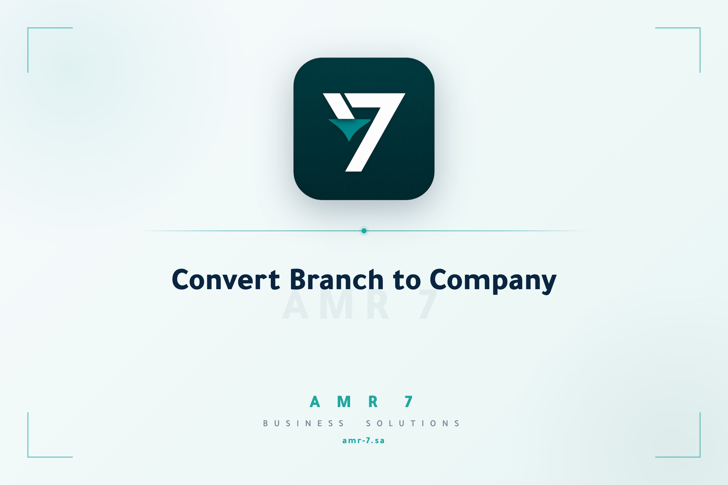 Convert Branch to Company